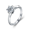 Hot Sale Multi Style Wedding Engagement Ring Moissanite 925 Sterling Silver Jewelry Rings for Women Girls