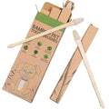 Factory-Sold Double Sided Bamboo Pet Toothbrush for Small & Large Breed Dogs Travel-Friendly Puppy Dental Cleaning Brush