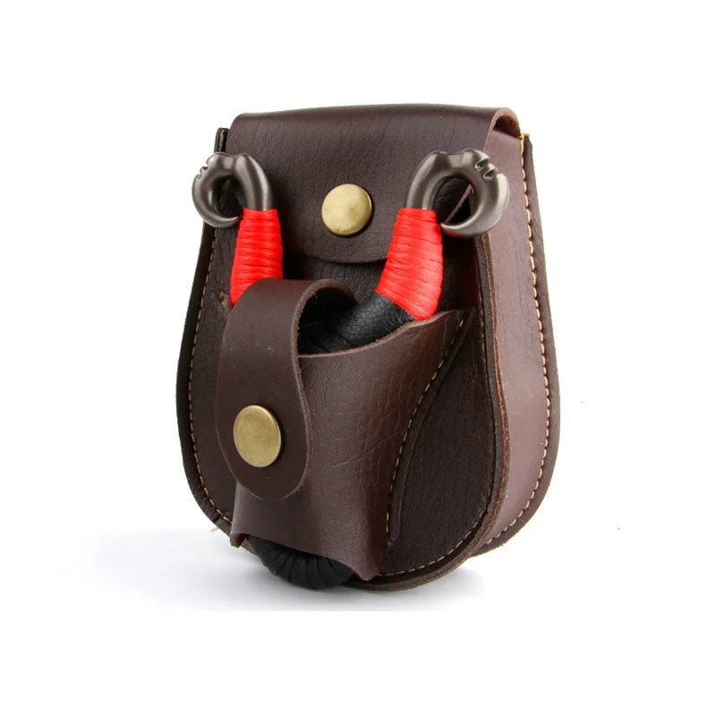 Portable Slingshot Bag Outdoor Hunting Slingshot Steel Ball Bag