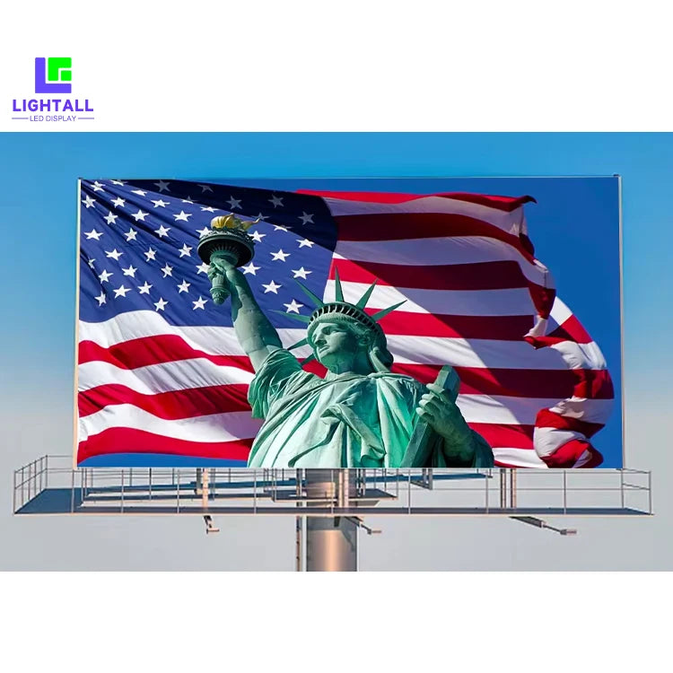 High Brightness Advertising Signs P4 P5 P6 P8 P10 mm Full Color LED Screen Waterproof Indoor Outdoor Led Display