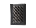 Men's Slim Genuine Leather Wallet RFID Blocking Trifold Wallet Multifunctional Anti-Theft Open Closure Letter