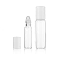 5ml 10ml Mini Empty Roll-on Glass Bottle Empty Empty Eye Cream  Perfume Lip Oil Essential Oil Bottle with  Ball
