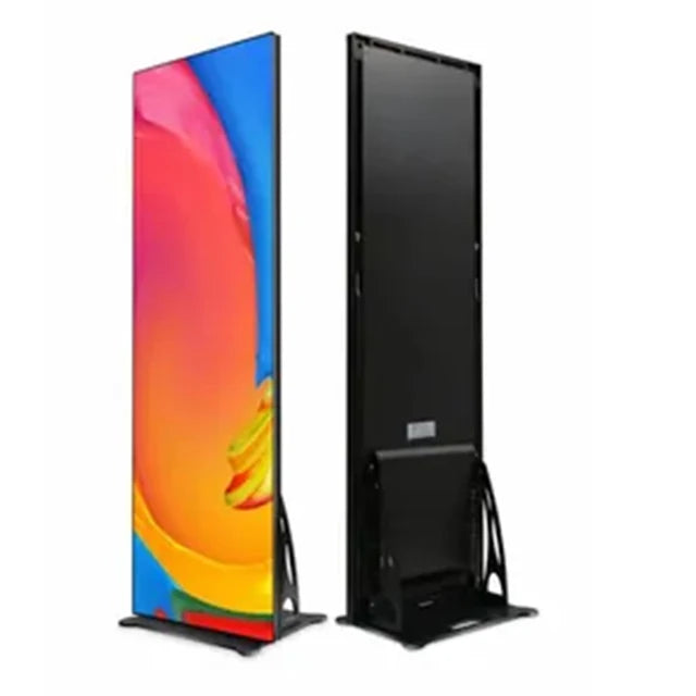 Easily Control Indoor Outdoor Poster Led P1.86 P2.5 Digital Sign Advertising Display Poster Digital Video Poster Mirror Screen