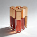 OEM Mineral Lip Gloss Tube with Hair Steamer 5g Net WT Brush Tip Long Lasting Liquid Formula Fashion Style Bulk Supply ODM