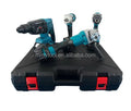 Wholesale Tool Box Set Cordless Lithium Brushless Motor 4-Piece Hammer Wrench Angle Grinder Repair Combination ODM/OEM Options