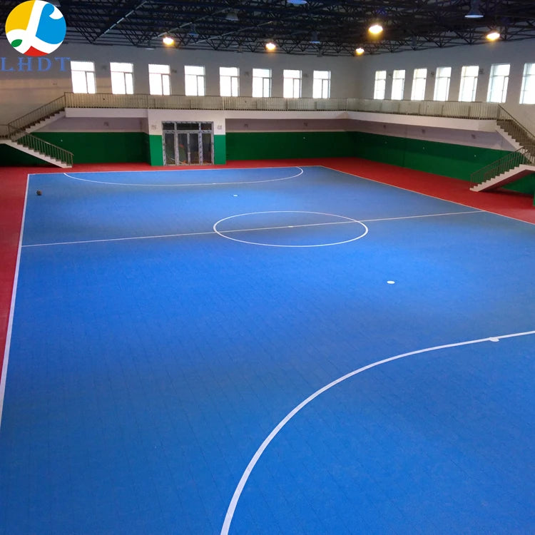LHDT Interlocking interlocking pp sports floor with cushion - Durable Non-slip Floor Tiles for Sports Courts