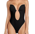 Europe United States Transparent Sling One-Piece Body Shape Belly Corset Show Belly Open Back Underwear