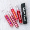 Private Label Cosmetics Lip Gloss Boxes Custom Logo Double-end Gloss Lips Vegan Mix Colors Shimmer