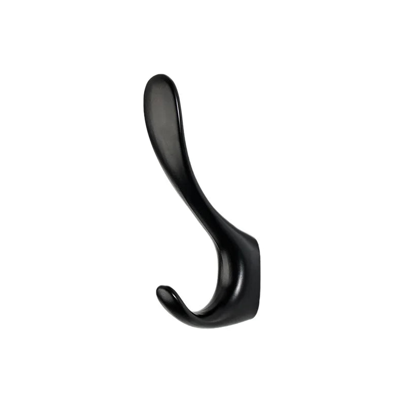 Wall Mounted Zinc Alloy Single  Clothes Door Hooks Wardrobe Coat Hook