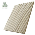 Exterior Pine Wood Outdoor Decorative 3D Bathroom PVC Plastic Fence Wall Interior Board Clad Price Wall Panel