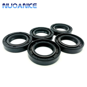 China Manufacture Skeleton Rubber Grease Seal Front Fork Oil Seal Motorcycle Shock Absorber Lip Oil Seal DC Type Double Spring