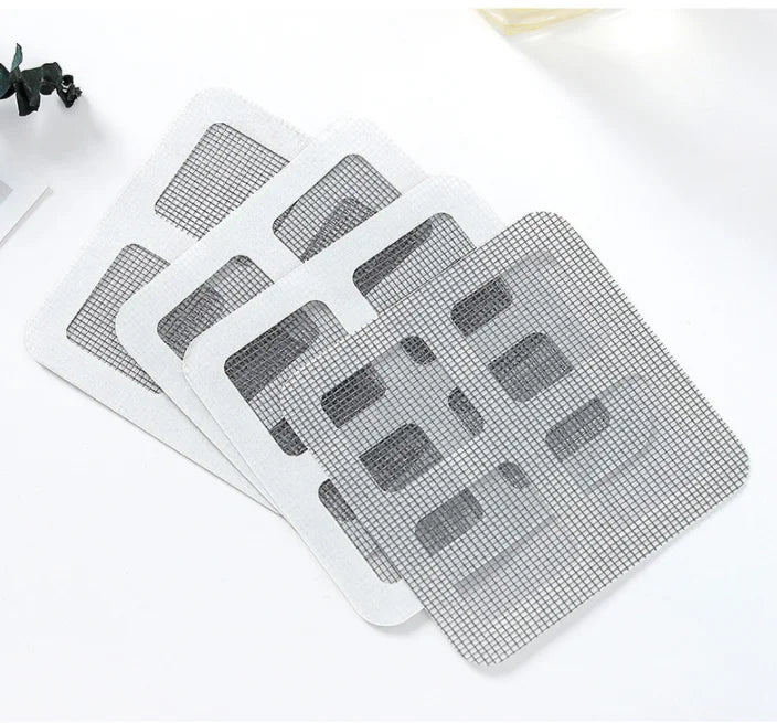 Double Sided Acrylic Anti-Insect Fly Bug Insect Waterproof Door Patch Hole Net Repair Tape Window Fiberglass Mesh Repair Tape