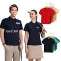 Custom Embroidered Print Logo Polo Shirts Plain Mens T Shirt Polo