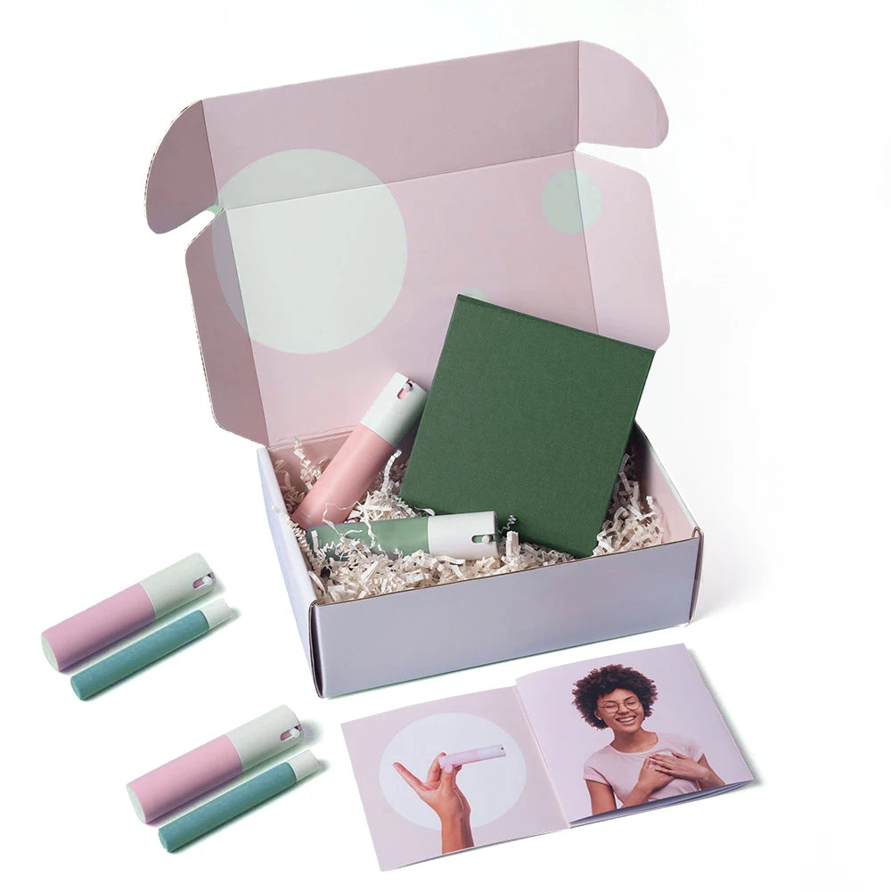 OEM Customized Logo Water Printing Small MOQ 500pcs Drop Large Recyclable Shipping Pink Mail Box