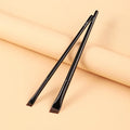 Super Thin Black Makeup Eyebrow Eyeliner Brush Angled Makeup Brush