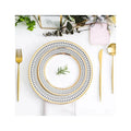 European Western Tableware Restaurant Plates Dishes 8inch 10inch Banquet Wedding British Ceramic Plate