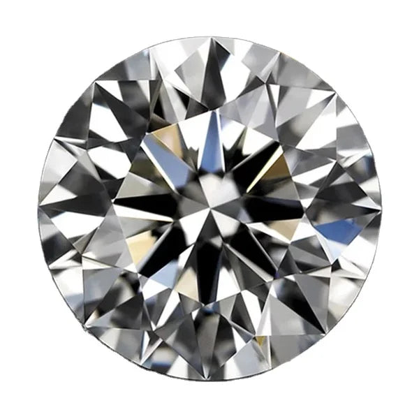 VVS Clarity 8 Heart 8 Arrow 1ct Bright White Moissanite Round Brilliant Cut for DIY Jewelry