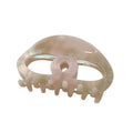 Korean New Style Acetate Hair Claw Clips 10cm Large Size Simple Pierced Hair Claws for Women