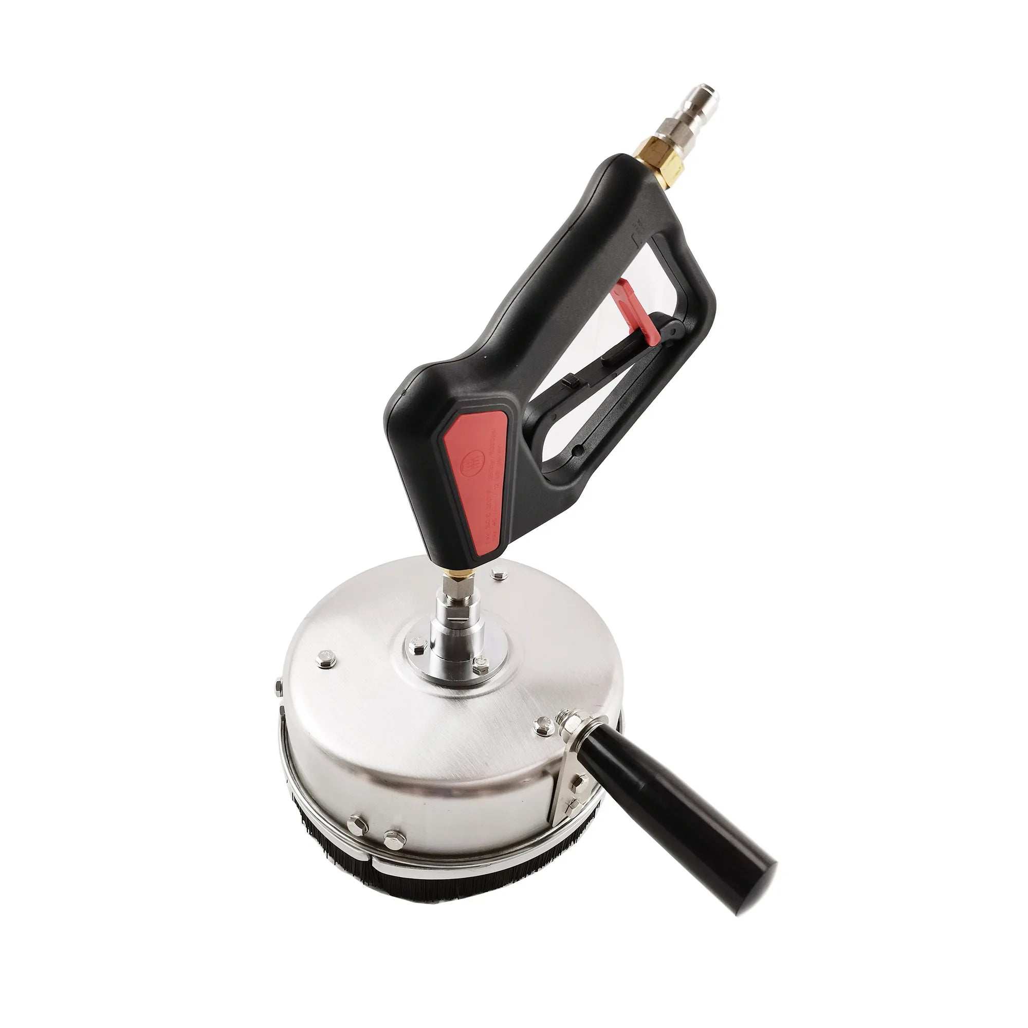 8" Stainless Steel with Handle and Trigger Gun Surface Cleaner