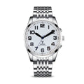 XL Mens Radio Controlled Talking Watch With 3 or 2 Buttons for Visually Impaired Elderly or Blind