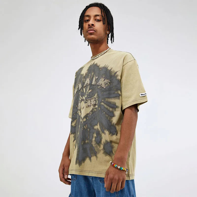 With Top Selling Gym Mens Heavy Cotton t Shirts Custom Logo Men's Breathable Printed T-shirts