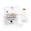 Phomemo 53mm X 3.5m Transparent Thermal Paper Clear Label Sticker for M02/M02S/M02PRO/M03 Printer
