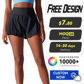 Best Quality Tummy Control Running Shorts Women's High Waisted Quick Dry Yoga Shorts Mesh Skin-Friendly Sports Activewear