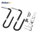 Professional Manufacture Longboard Bike Rack Aluminum Surf Rack Bike Surfboard Bicycle Carrier