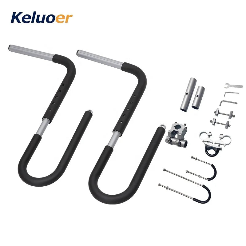 Professional Manufacture Longboard Bike Rack Aluminum Surf Rack Bike Surfboard Bicycle Carrier