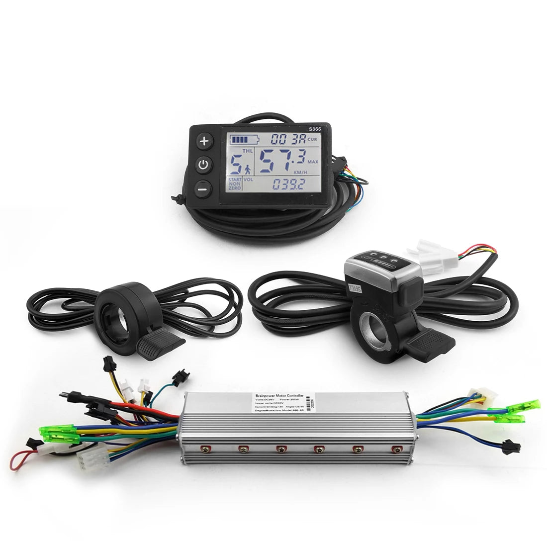 Best Selling Electric Bicycle 48 Volt 350W Dual Drive Controller Lcd Display E Bike