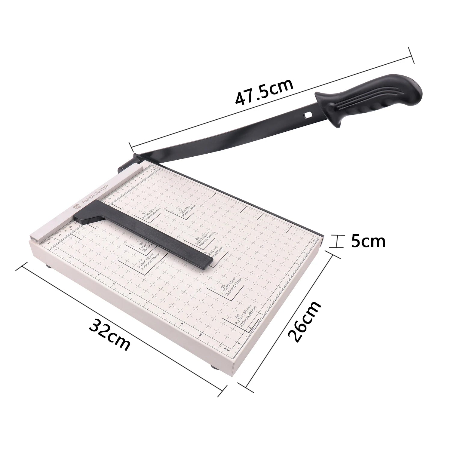 ZEQUAN A4 Paper Trimmer Guillotine Manual Paper Cutter