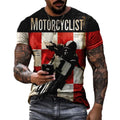 Evertop Oversized Vintage Tshirt Men's Clothing Anime 3D Print Pattern Digital Polyester OEM/ODM Playeras De Hombre Camiseta