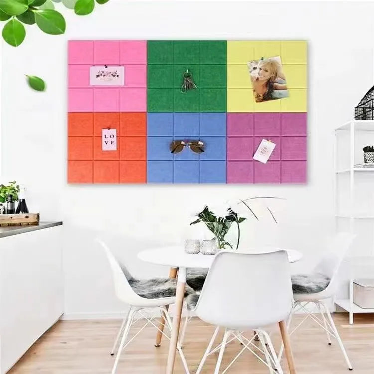 Hexagon Color 3D Wall Panel Acoustic Panel for Wall Decoration