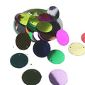 6mm to 50mm Diy Christmas Sequins Accessories Wedding Dress Costume Round Flat a Hole Bag Shoes Sewing Loose Bulk PVC Sesquins