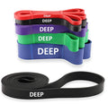 Hot Sale Custom Logo Resistance Band Set Fitness Power Assist Pull up Exercise Bands Gym Latex Elastic Bands