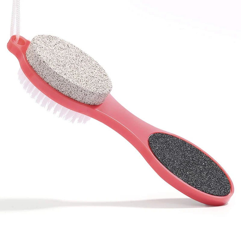 4 in 1 Foot File Callus Remover Pumice Stone Foot Scrubber Feet SPA
