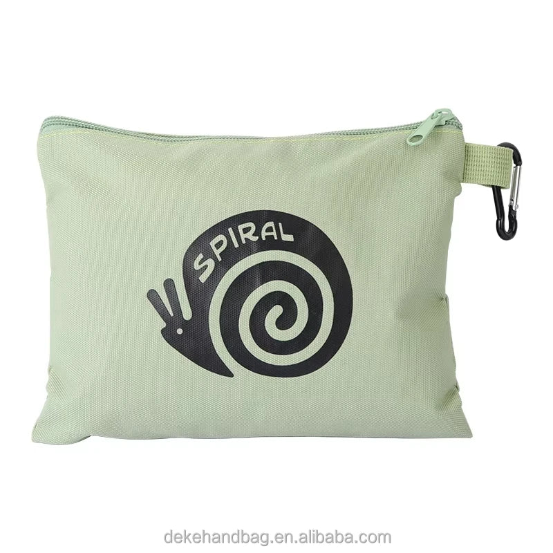 Custom Polyester Oxford Cloth Travel Toiletry Zipper Bags Makeup Storage Accessories Sundries Zipper Pouch Organizer