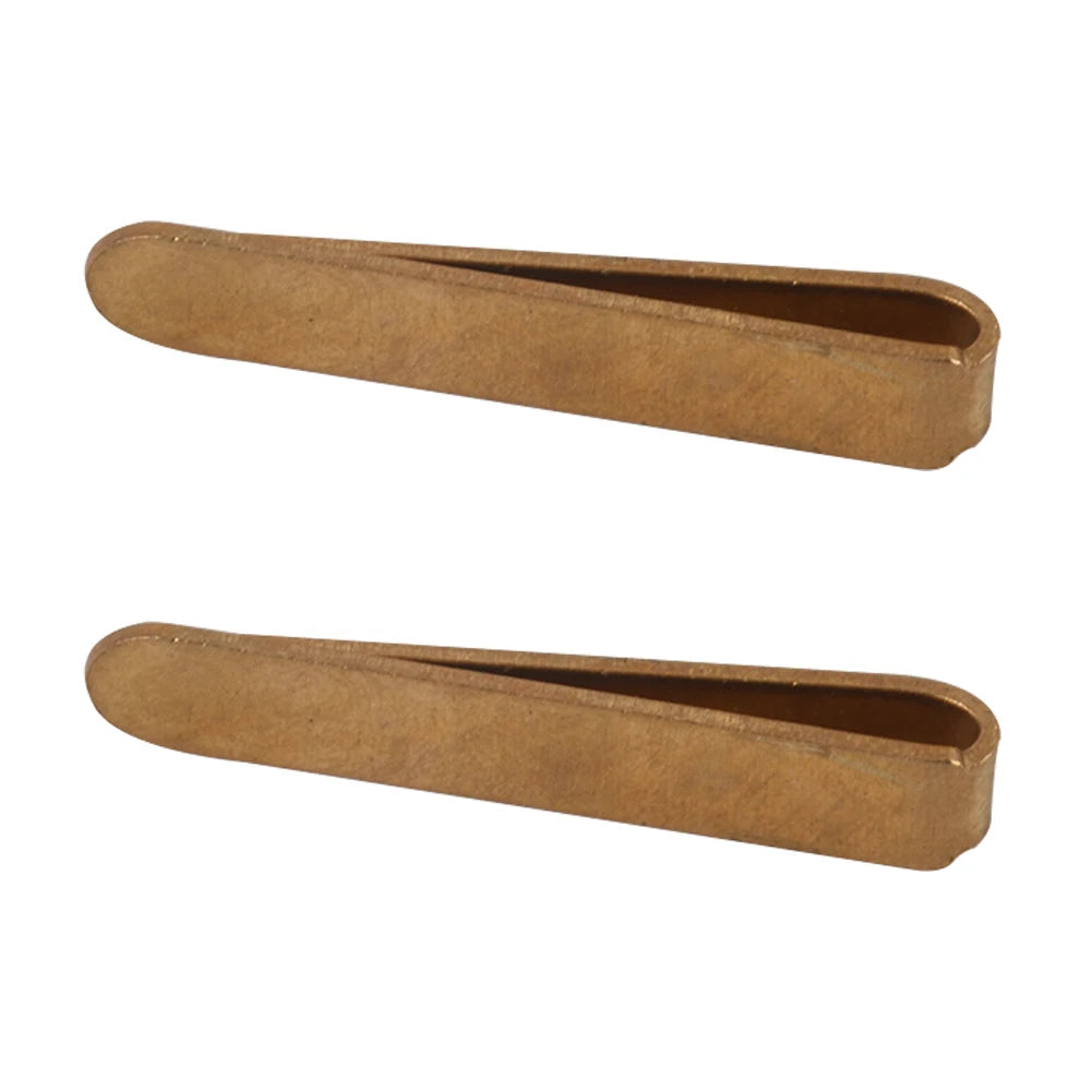 Wholesale High Quality 38mm Tie Dimple Clip Brass Cuff Links Tie Clips for Sale