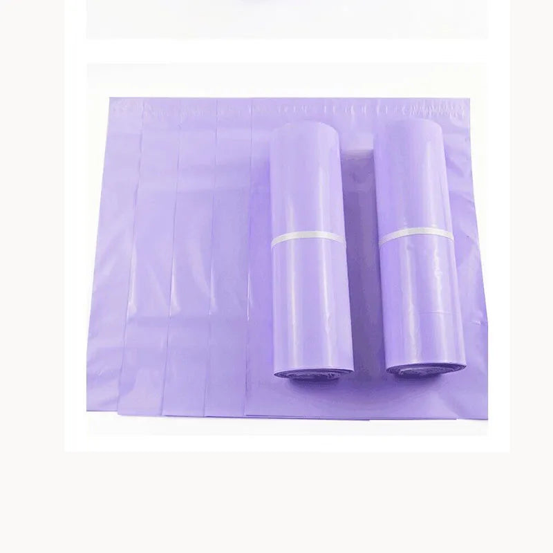 Light Purple Express Bags New Material Lavender Clothing Waterproof Bags Logistics Packaging  Large Quantity Wholesale in Stock