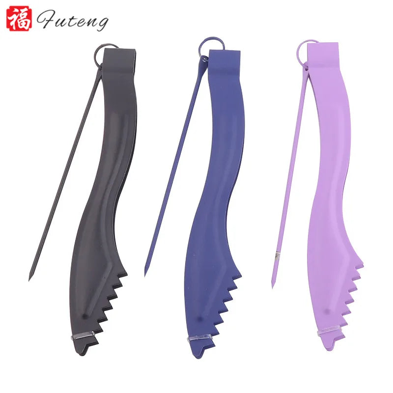 Futeng Black Color  Charcoal Tweezer Hookah Clip Cleaning Tool Shisha Tong