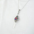 2022 Magic Wizard Necklace for Woman Blood Pack Trend Detachable Wand Witch Pendant Vintage Aesthetic Jewelry Couple Gift