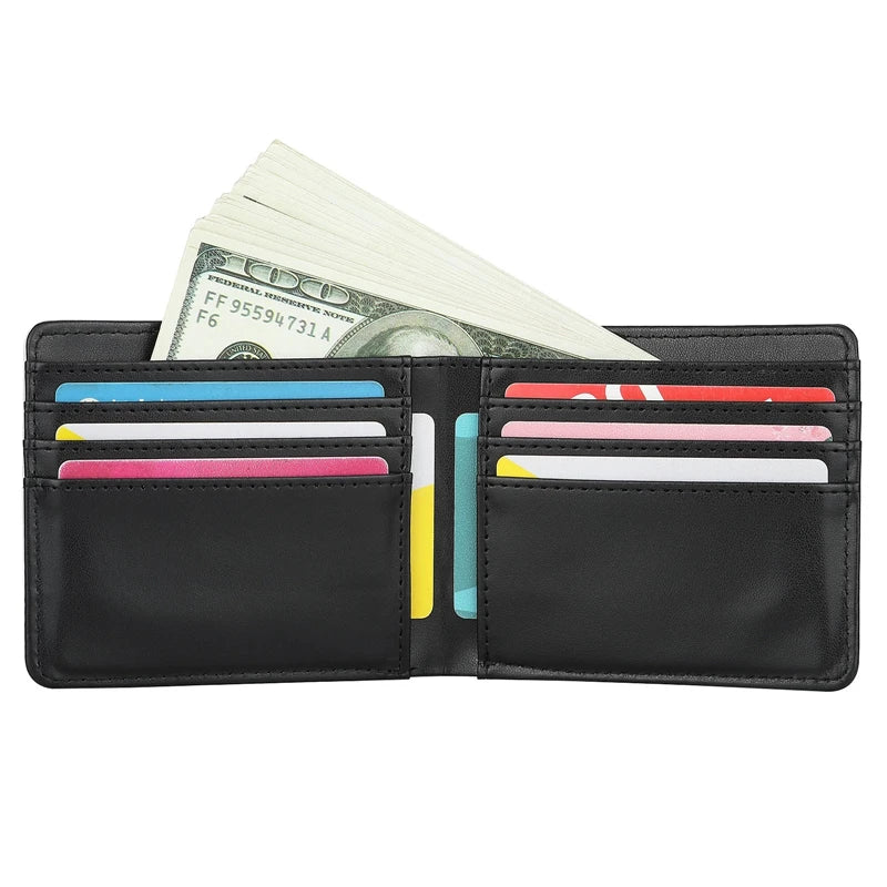 Wholesale Mens Wallet Sublimation Wallets for Men Fashionable Leather Wallet Men Leather Luxury Business