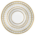 Wholesale Customized European Fine Dinner Set for Restaurants Hotels Chinese Ceramic Bone China Tableware Color Enamel Technique
