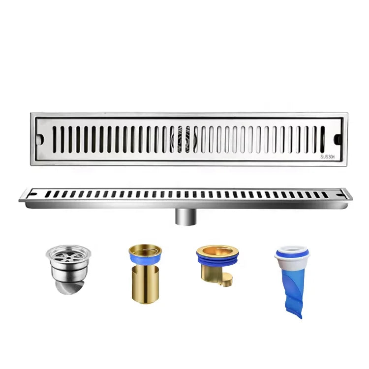 Stainless Steel Floor Drain Bathroom Straight Deodorizing Floor Drain
