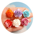 Christmas Resin Pendants for Necklace Bracelet Xmas Party Snowflake Snow Man New Year Charms Flatback Jewelry Supplier