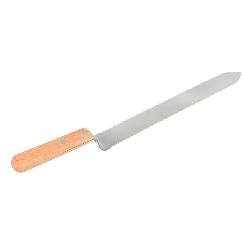Stainless Steel Serrated Honey Uncapping Knife New Condition Beekeeping Harvesting Extracting Honey Equipment Bee Hive Tool