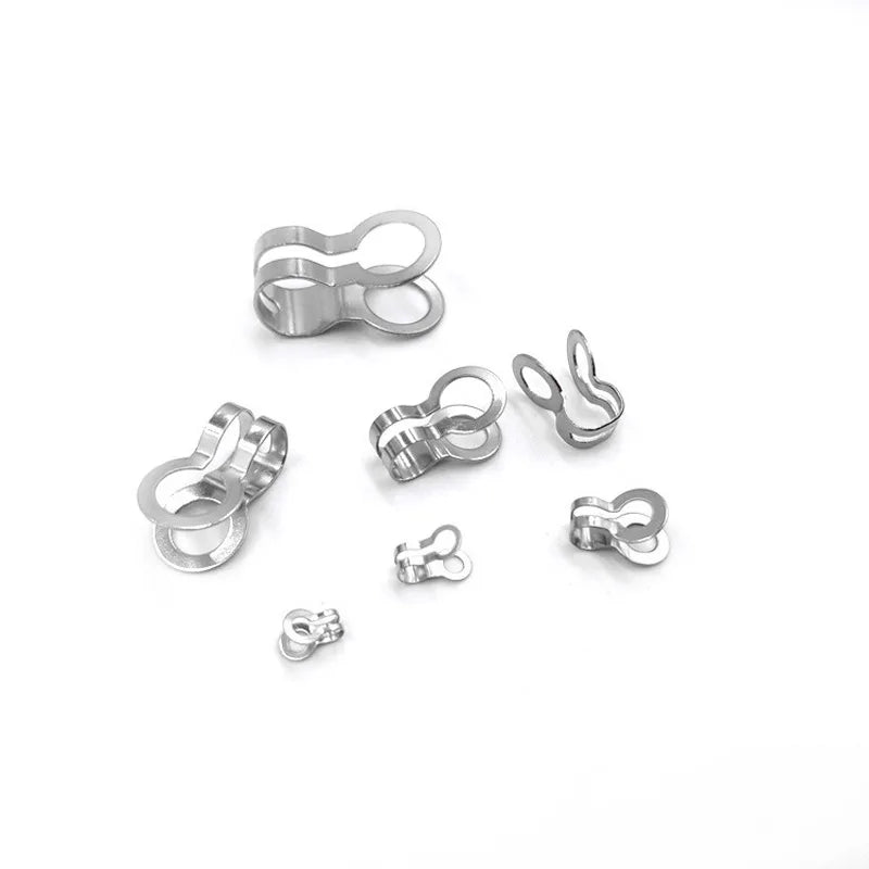 China Factory Wholesale Jewelry Findings Fashion Stainless Steel Connectors Accessories Screw Holder