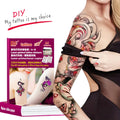 2024 New KeMeng A4 Size DIY Laser Printer Invisible Film Non-reflective Waierslide Decal Paper Arm Temporary Tattoos Stickers