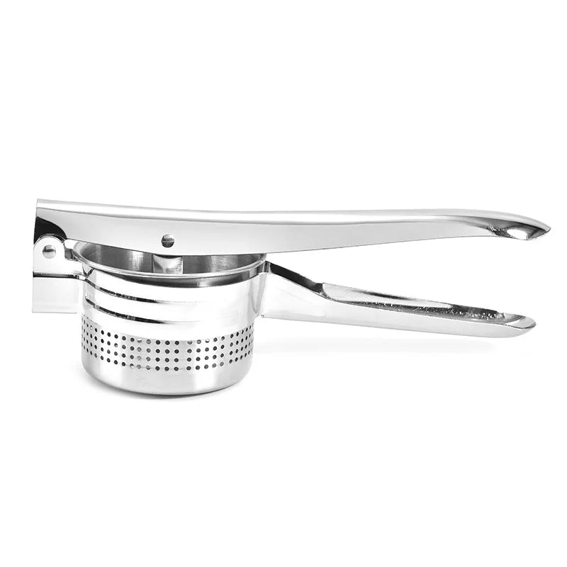 Stainless Steel Manual Kitchen Cooking Tools Potato Mashers Ricers Pressure Mud Puree Vegetable Fruit Press Maker Garlic Presser