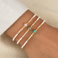Go2boho Handmade Boho Miyuki Bead Bracelet Custom Religious Style With Pearl for Party or Gift